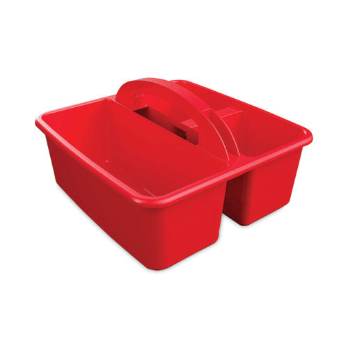 Antimicrobial Creativity Storage Caddy, Red.