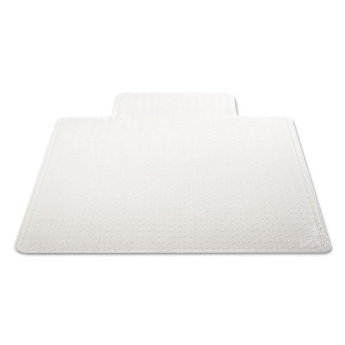 Duramat Moderate Use Chair Mat For Low Pile Carpet, 46 X 60, Wide Lipped, Clear.
