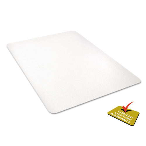 All Day Use Chair Mat - Hard Floors, 36 X 48, Rectangular, Clear.