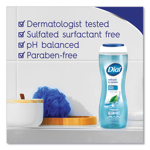 Spring Water Body Wash, Spring Water Scent, 16 Oz, 6/carton.