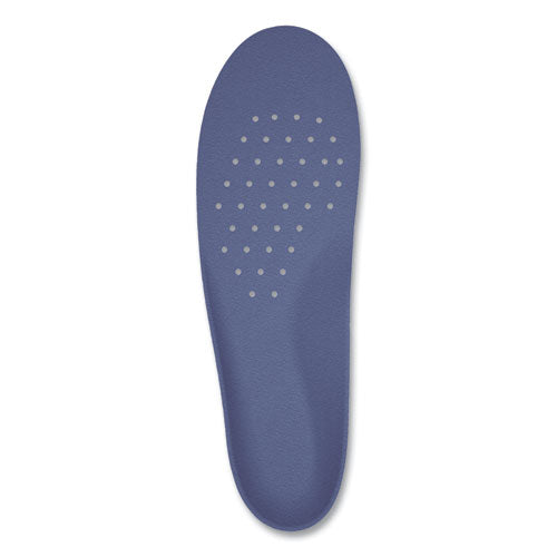 Pain Relief Extra Support Orthotic Insoles, Women Sizes 6 To 11, Gray/blue/orange/yellow, Pair.