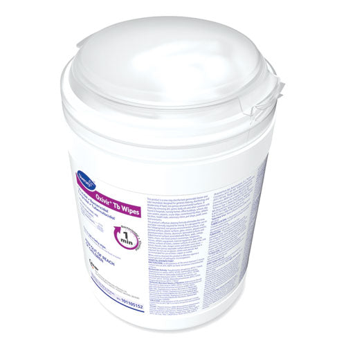 Oxivir Tb Disinfectant Wipes,6 X 6.9, Characteristic Scent, White, 160/canister, 4 Canisters/carton