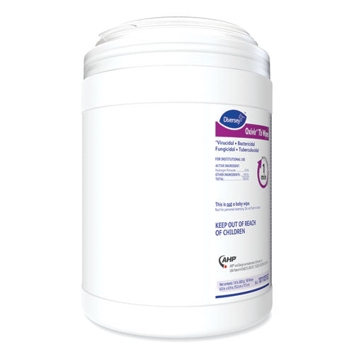 Oxivir Tb Disinfectant Wipes,6 X 6.9, Characteristic Scent, White, 160/canister, 4 Canisters/carton