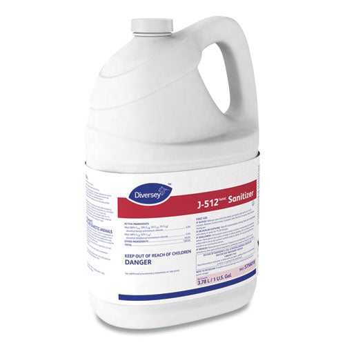 J-512tm/mc Sanitizer, 1 Gal Bottle, 4/carton.