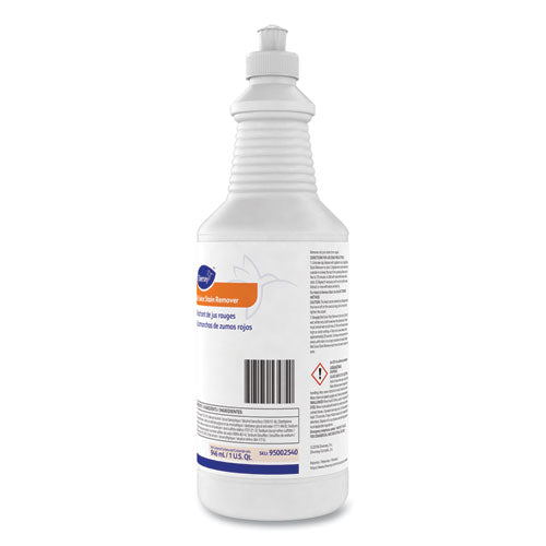 Red Juice Stain Remover, 32 Oz Bottle, 6 Bottles/carton.