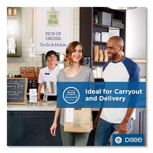 Tuck-top One-piece Paperboard Take-out Box, 9 X 5 X 3, White, Paper, 250/carton.