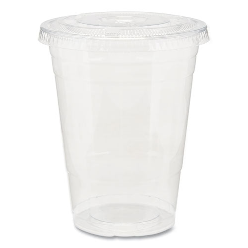 Clear Plastic Pete Cups, 16 Oz, 50/sleeve, 20 Sleeves/carton