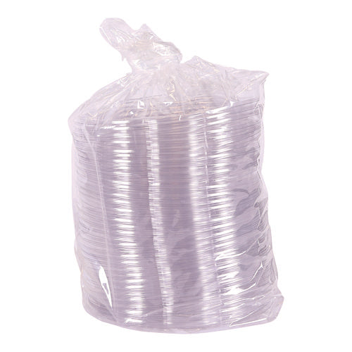 Renewable And Compostable Lids For 24, 32 And 48 Oz Salad Bowls, Clear, Plastic, 300/carton.