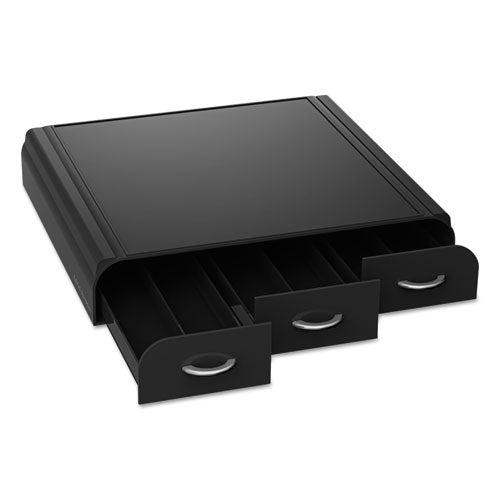 Anchor 36 Capacity Coffee Pod Drawer, 13.46 X 12.87 X 2.72, Black.