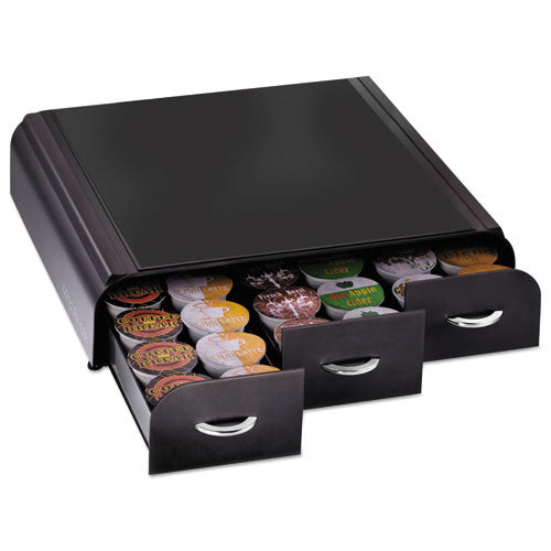 Anchor 36 Capacity Coffee Pod Drawer, 13.46 X 12.87 X 2.72, Black.