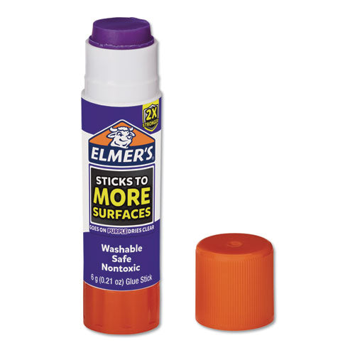 Extra-strength School Glue Sticks, 0.21 Oz, Dries Clear, 60/pack