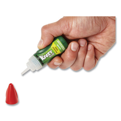 Maximum Bond Krazy Glue Ez Squeeze Gel, 0.14 Oz, Dries Clear.
