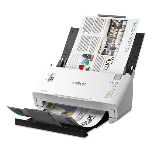 Ds-410 Document Scanner, 600 Dpi Optical Resolution, 50-sheet Duplex Auto Document Feeder.