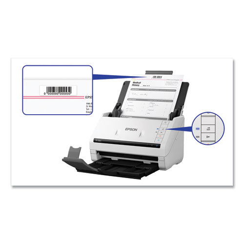 Ds-530 Ii Color Duplex Document Scanner, 600 Dpi Optical Resolution,50-sheet Duplex Auto Document Feeder