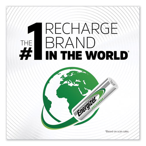 Nimh Rechargeable Aa Batteries, 1.2 V, 8/pack.