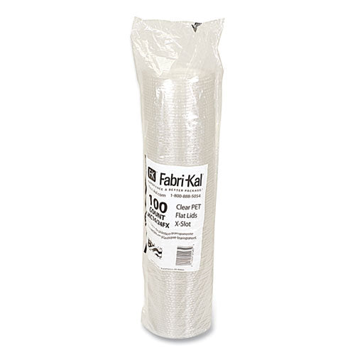 Greenware Cold Drink Lids, X-slot, Fits 16 Oz To 24 Oz Cup, Clear, 1,000/carton.