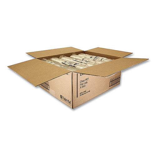 Greenware Cold Drink Lids, X-slot, Fits 16 Oz To 24 Oz Cup, Clear, 1,000/carton.