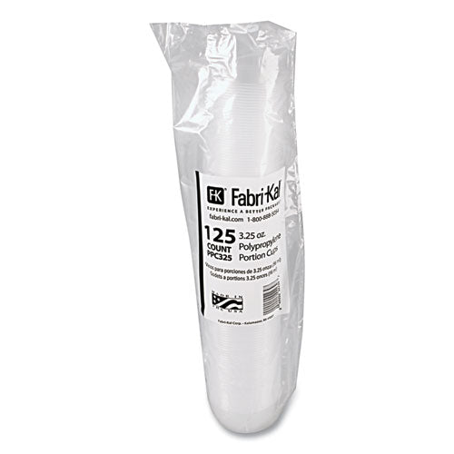 Portion Cups, 2 Oz, Clear, 2,500/carton.