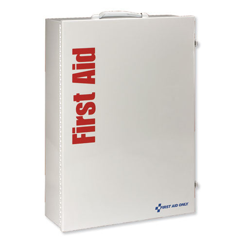 Ansi Class B+ 4 Shelf First Aid Station With Medications, 1,461 Pieces, Metal Case