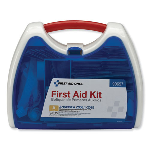 Readycare First Aid Kit For 25 People, Ansi A+, 139 Pieces, Plastic Case.