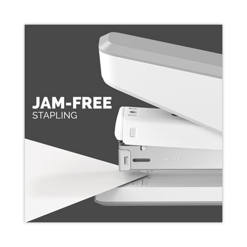 Lx850 Easypress Full Strip Stapler, 25-sheet Capacity, White.