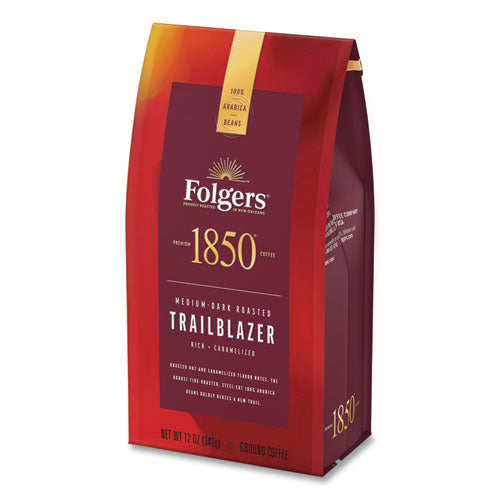 1850 Coffee – Black Gold, 12 oz Bag (6/Carton)