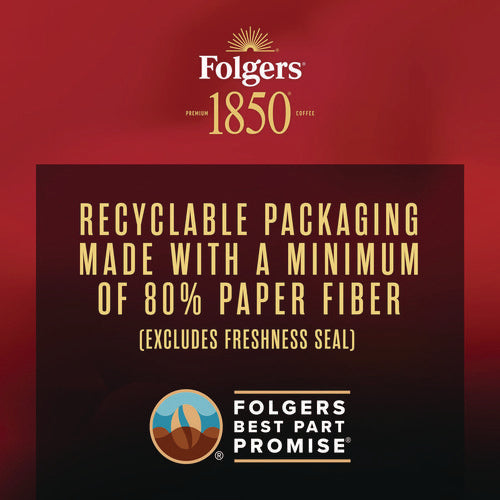 1850 Coffee – Black Gold, 12 oz Bag (6/Carton)