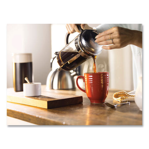 100% Columbian Coffee, 22.6 Oz Canister, 6/carton.