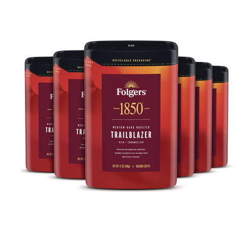 Folgers 1850 Coffee – Trailblazer, Ground, 12 oz Bag