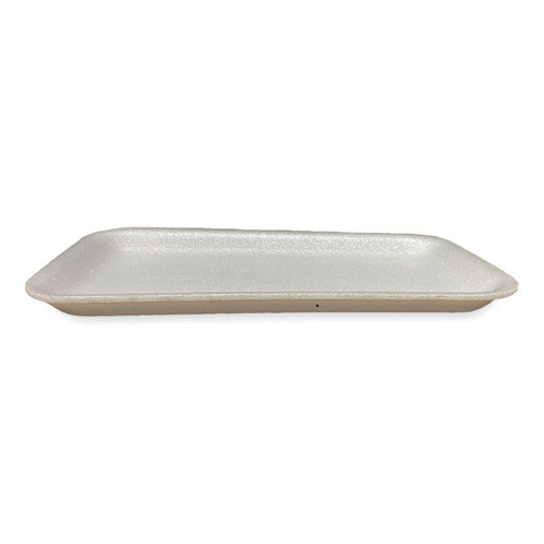 Meat Trays, #17s, 8.5 X 4.69 X 0.64, White, 500/carton