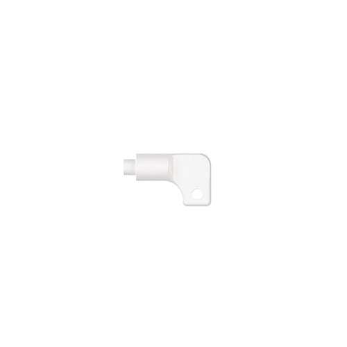Pure By Gloss -And Guild+pepper Abs Mini Bracket - Screw Mount, 1.25 X 0.84 X 3.65, White, 48/carton