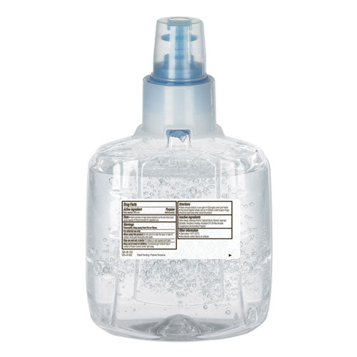 Advanced Hand Sanitizer Green Certified Gel Refill, For Ltx-12 Dispensers, 1,200 Ml, Fragrance-free.