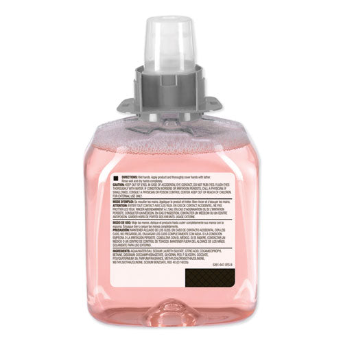 Luxury Foam Handwash, Fmx-12 Dispenser, Cranberry, 1,250 Ml Pump.