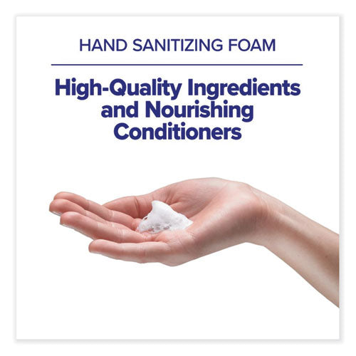 Advanced Hand Sanitizer Foam, For Cs4 And Fmx-12 Dispensers, 1,200 Ml, Unscented, 4/carton.