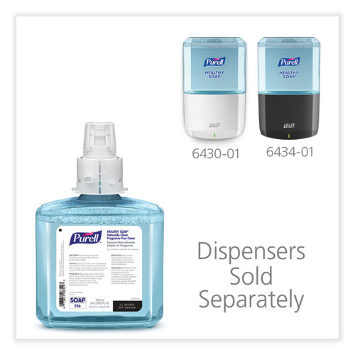 Clean Release Technology Healthy Soap Naturally Clean Foam, For Es6 Dispensers, Fragrance-free, 1,200 Ml, 2/carton