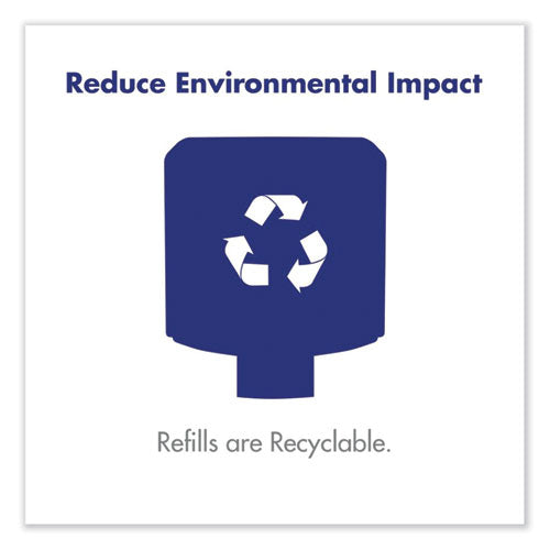 Advanced Hand Sanitizer Gentle And Free Foam,1,200 Ml Refill, Fragrance-free, For Es8 Dispensers, 2/carton