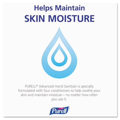 Advanced Hand Sanitizer Green Certified Gel Refill, For Adx-12 Dispensers, .1,200 Ml, Fragrance-free