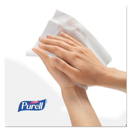 Sanitizing Hand Wipes, 6.75 X 6, Fresh Citrus, White, 270/canister, 6 Canisters/carton