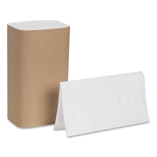 Pacific Blue Basic S-fold Paper Towels, 1-ply, 10.25 X 9.25, White, 250/pack, 16 Packs/carton.