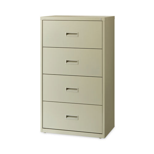 Lateral File Cabinet, 4 Letter/legal/a4-size File Drawers, Putty, 30 X 18.62 X 52.5.