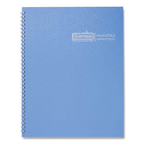 Seasonal Monthly Planner, Illustrated Seasons Artwork,10 X 7, Light Blue Cover, 12-month (jan To Dec): 2025