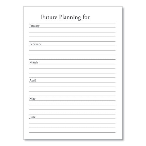 Recycled Weekly Appointment Book Ruled Without Appointment Times,8.75 X 6.88, Black Cover, 12-month (jan To Dec): 2025