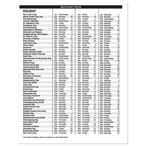 Recycled Two Year Monthly Planner With Expense Logs, 8.75 X 6.88, Black Cover, 24-month: Jan 2025 To Dec 2026.