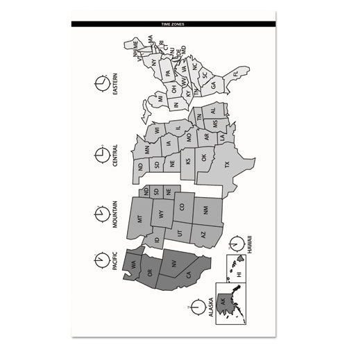 Recycled Weekly Appointment Book, 8 X 5, Black Cover, 12-month (jan To Dec): 2025.