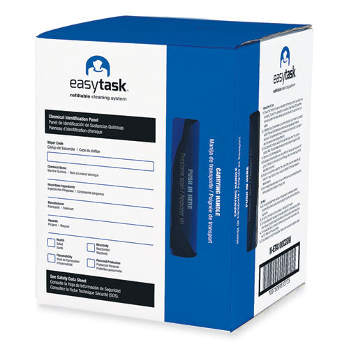 Easy Task A100 Wiper, Center-pull,1-ply, 10 X 12, White, 275 Sheets/roll With Zipper Bag