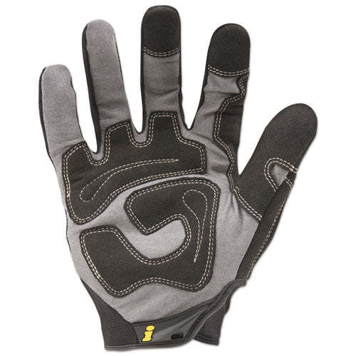 General Utility Spandex Gloves, Black, Medium, Pair.