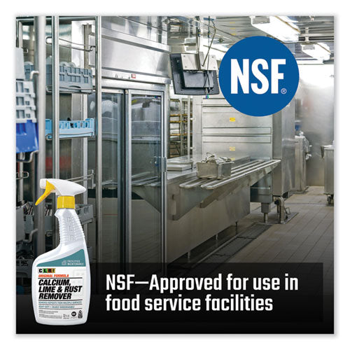 Calcium, Lime And Rust Remover, 32 Oz Spray Bottle, 6/carton.