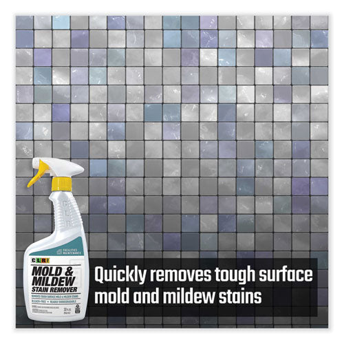 Mold And Mildew Stain Remover, 32 Oz Spray Bottle, 6/carton.
