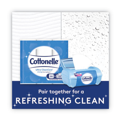 Fresh Care Flushable Cleansing Cloths, 1-ply, 3.75 X 5.5, White, 42/pack, 12 Packs/carton.