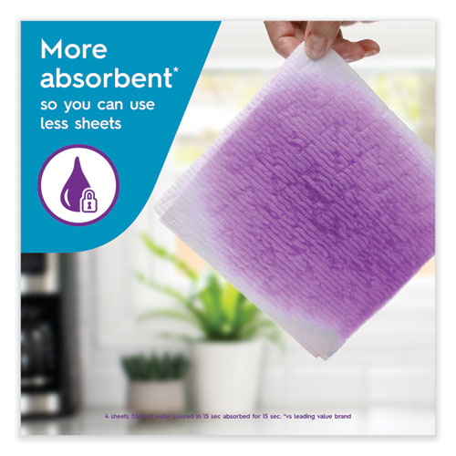 Multi-surface Cloth Choose-a-sheet Kitchen Roll Paper Towels 2-ply, 11 X 5.9,White, 83/roll, 6 Rolls/pack, 4 Packs/carton